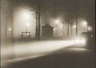 Brouillard Avenue de l'Observatoire; Brassai